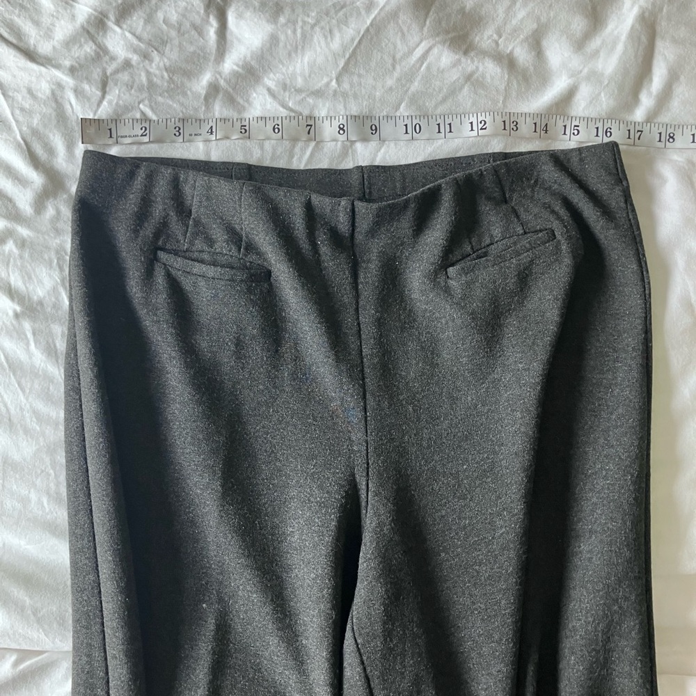 J. JILL Grey Wide Leg Pants Size M - Picture 9 of 14